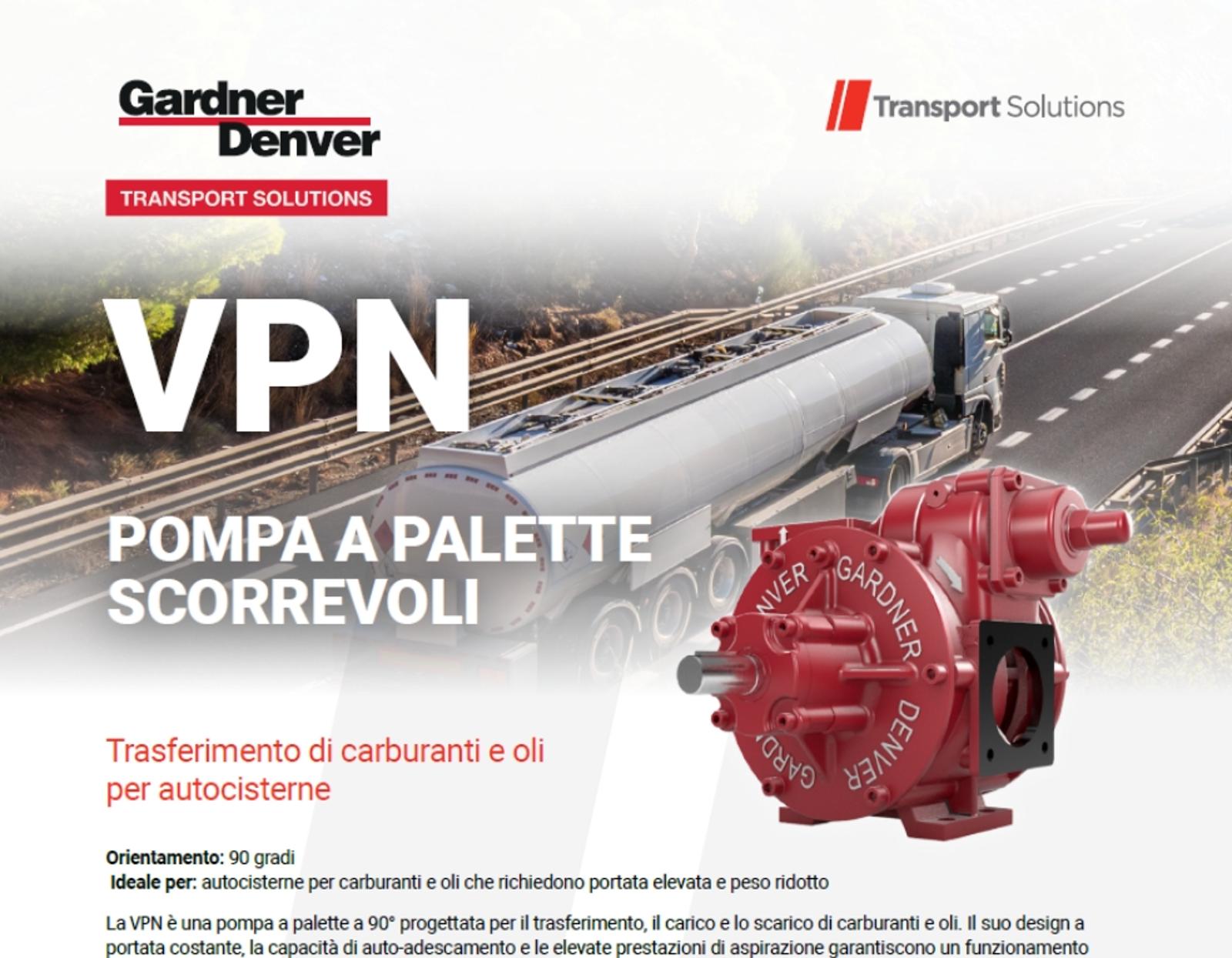 VPN Sliding Vane Pump Flyer