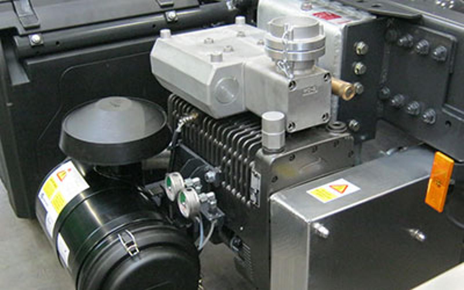 Bulkline 600 truck mounted compressor for bulk transfer