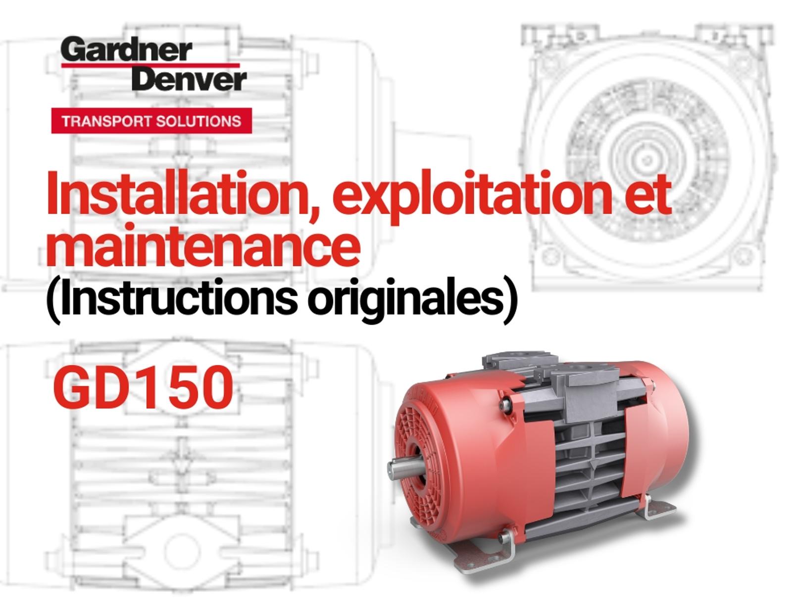 Gardner Denver Transport GD150 IOM cover