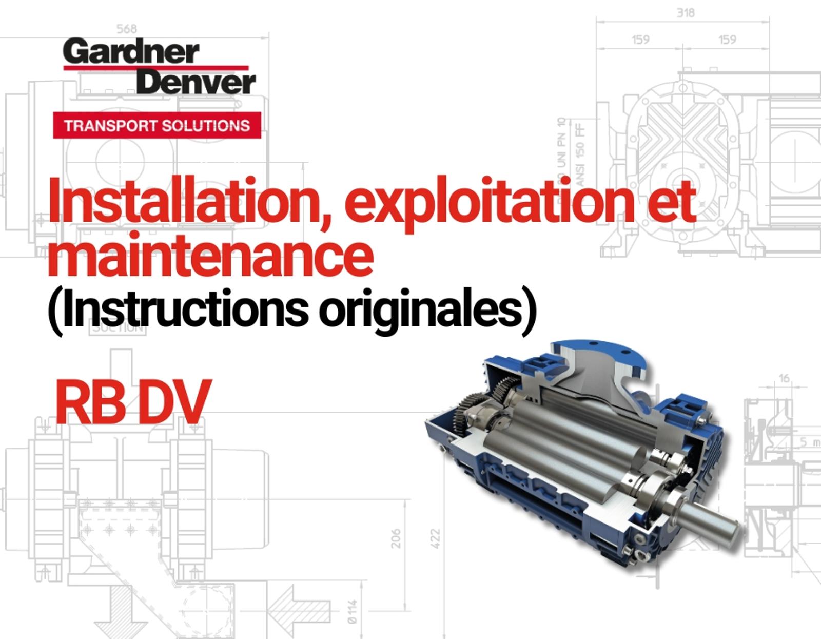 Gardner Denver Transport RB DV cover