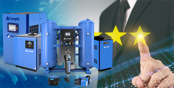  Apparecchiature per aria compressa CompAir e supporto ai distributori