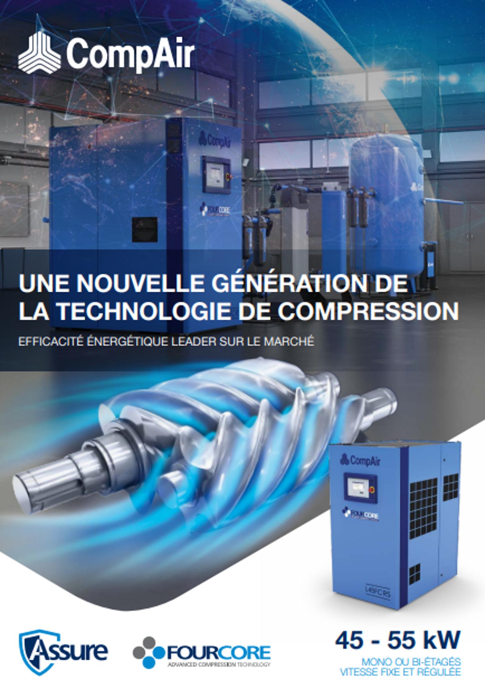Oil Lubricated Air Compressor 45 - 55 kW Brochure FR .png
