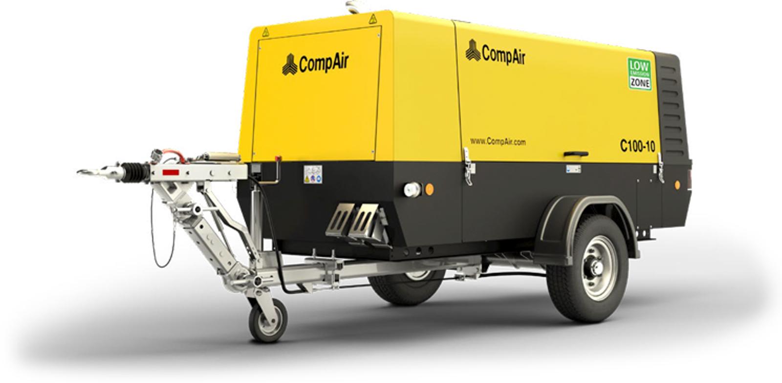 Portable C-Series air compressor for mining sites