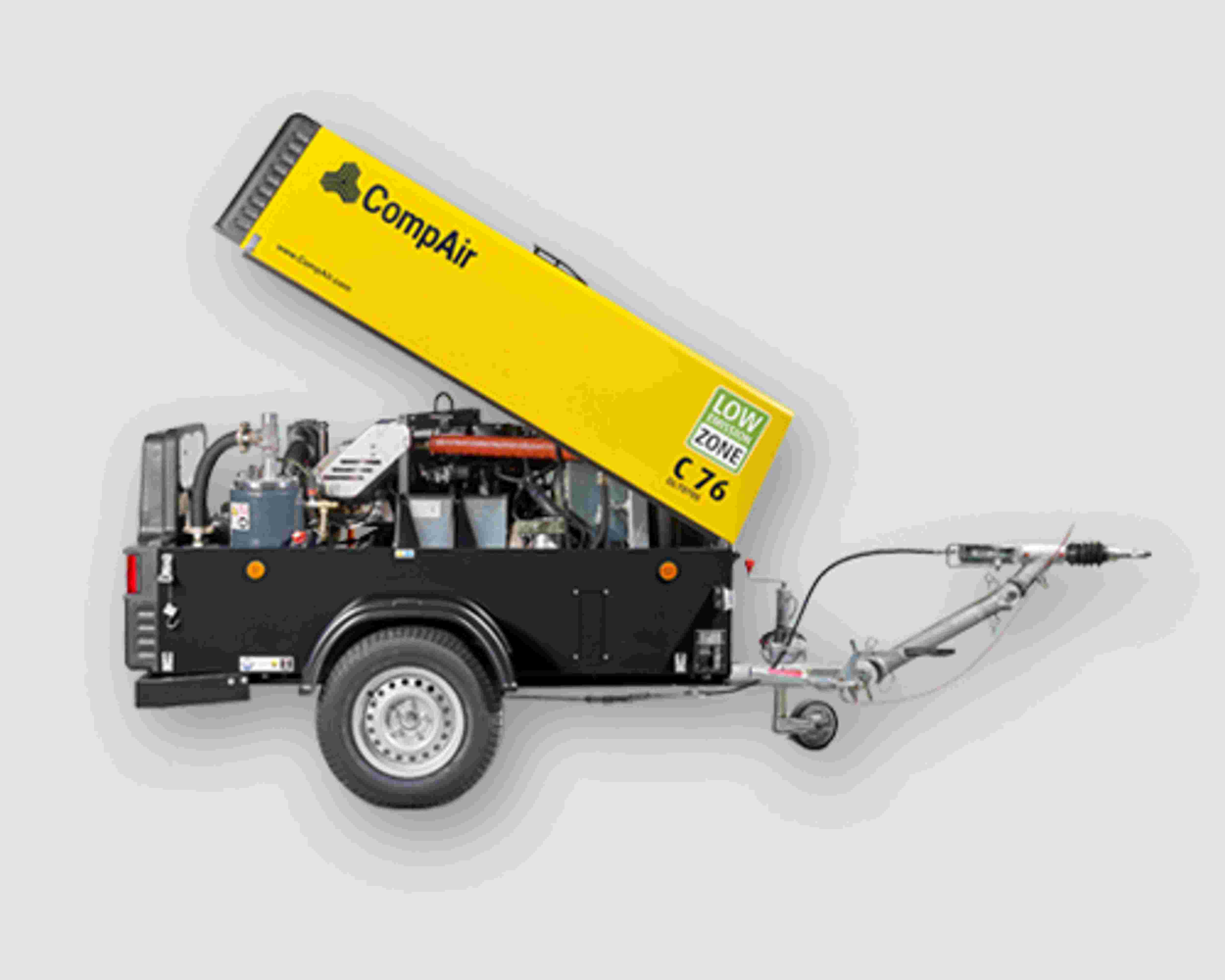 Portable Air Compressors | Efficient C-Series | CompAir | CompAir