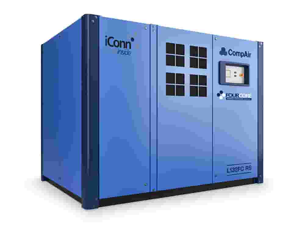 Lubricated Rotary Screw Compressor 45 - 132 kW | CompAir