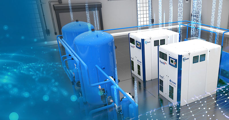  Installazione di aria compressa CompAir e sistema di trattamento dell’aria