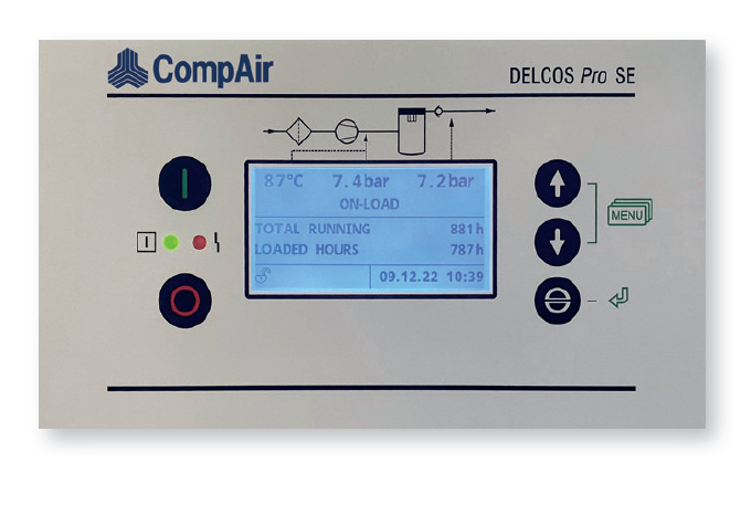 Controlador de compresor declos pro SE
