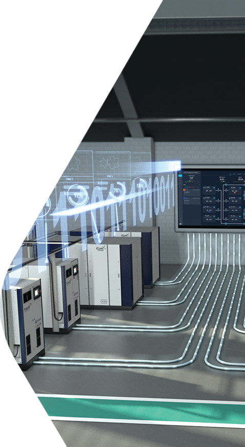 Compressed air optimisation and monitoring dashboard