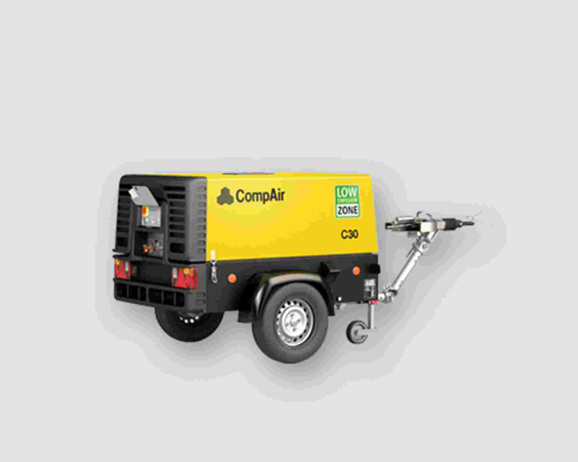 Portable Air Compressors | Efficient C-Series | CompAir | CompAir