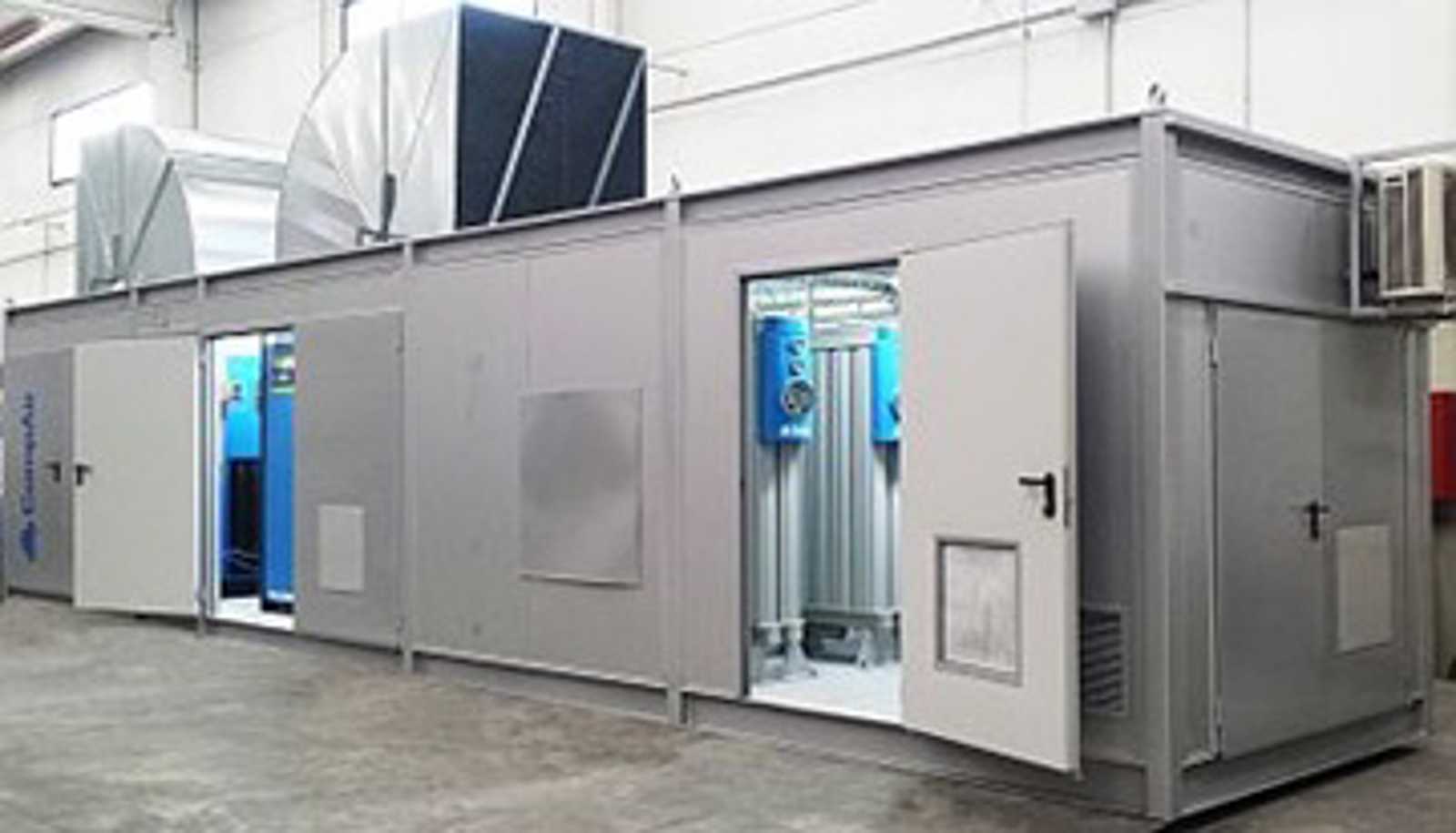 Shelter CEP compressor package