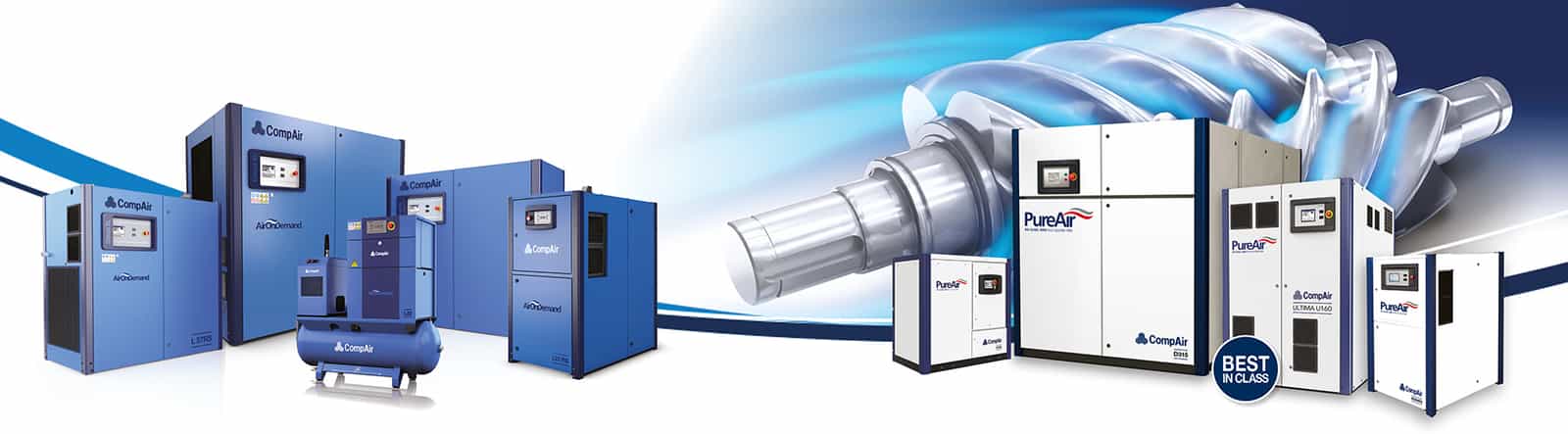 screw compressors vsd technology header