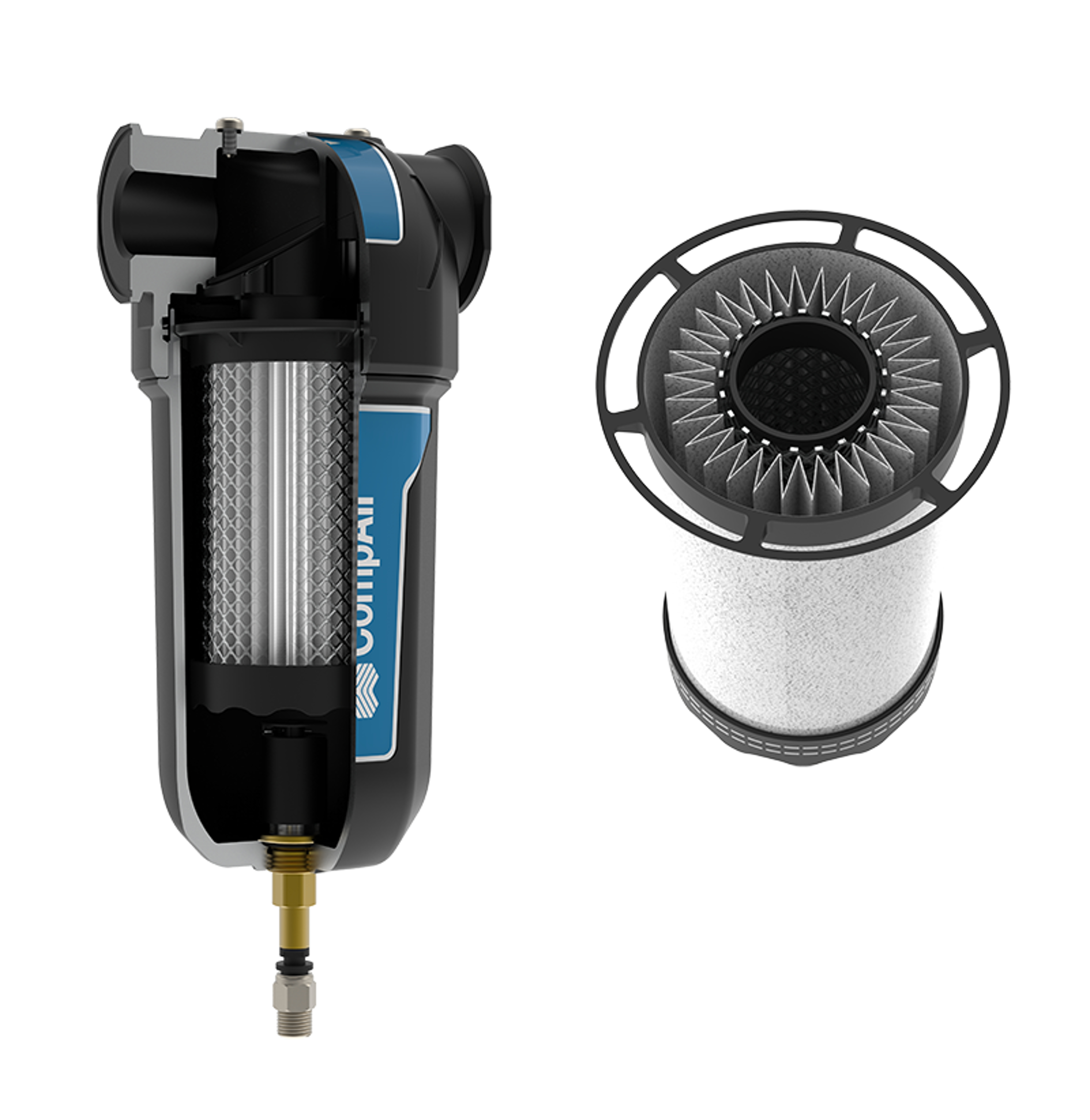 Compact Compression Filter Compressed Air Filtration Technologies | CompAir