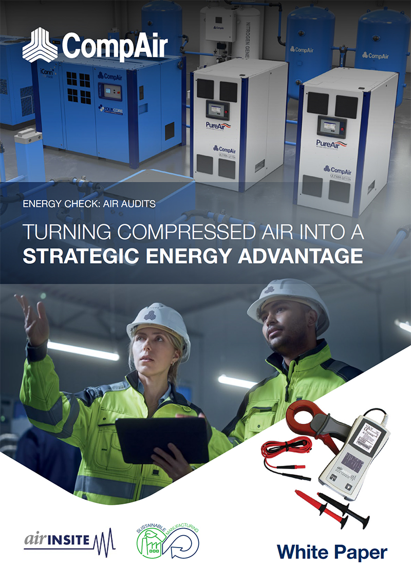 CompAir compressed air air audit whitepaper cover