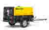 portable air compressor C38 side view