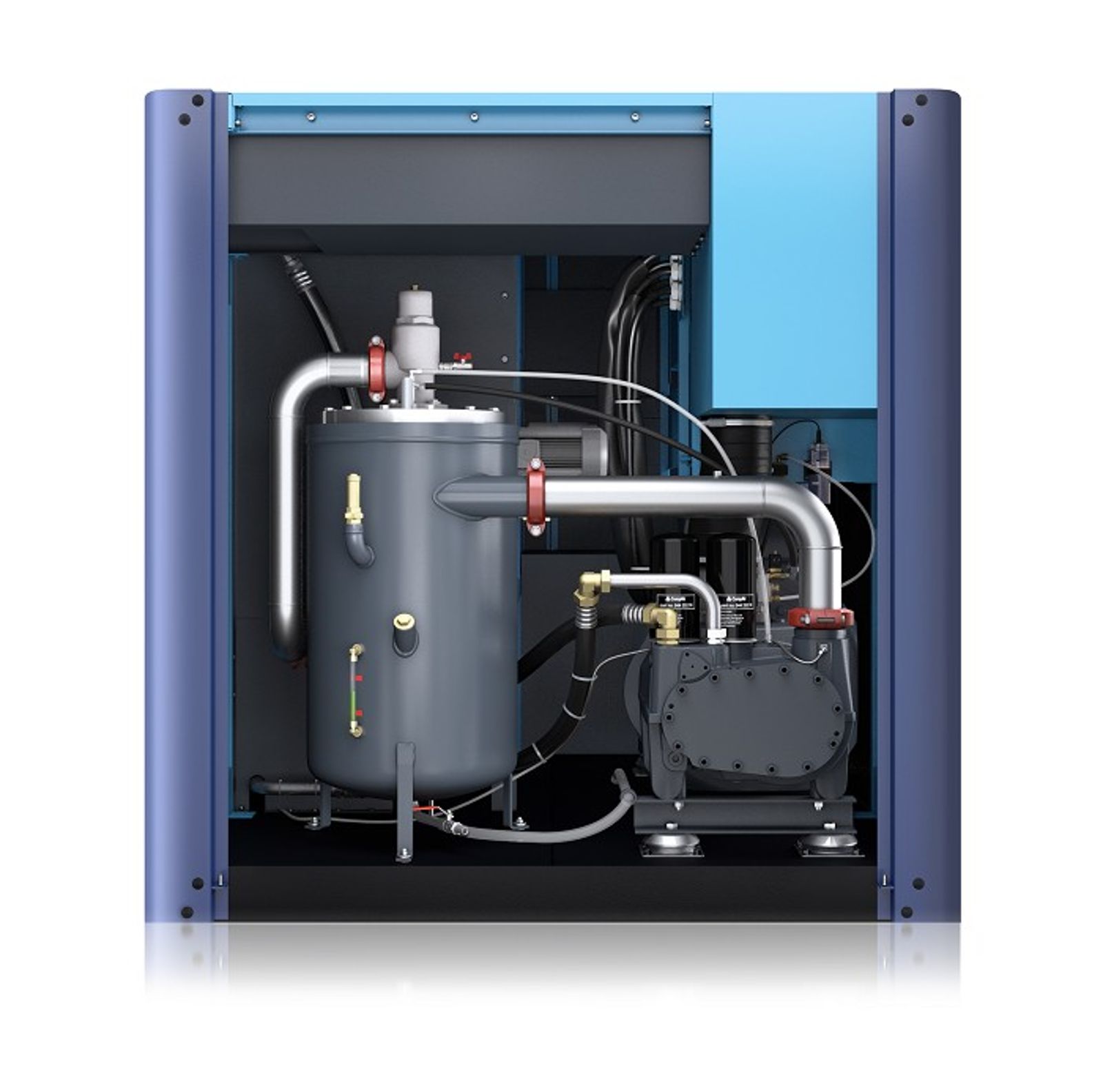 rotary air compressor open l290rs