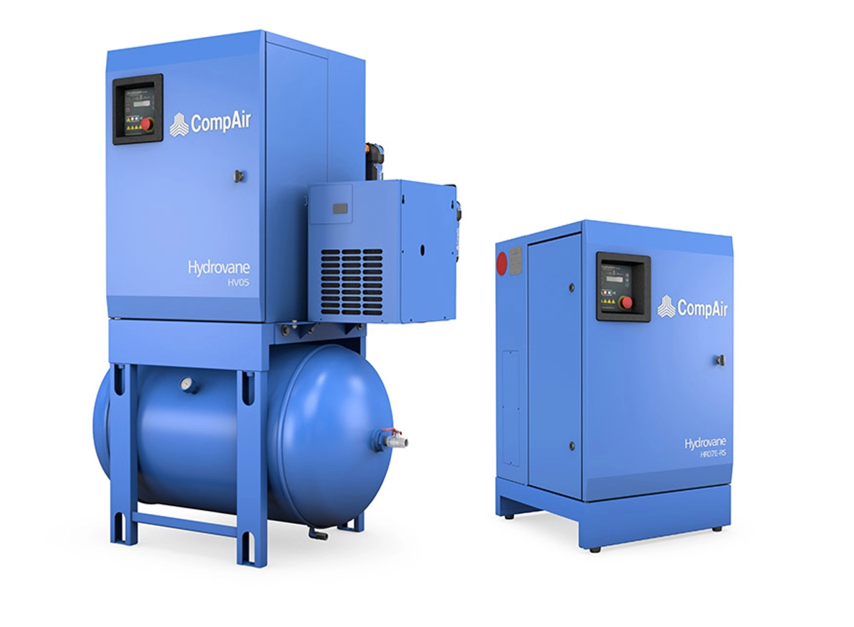 CompAir Hydrovane HR04-07 kW compressor package