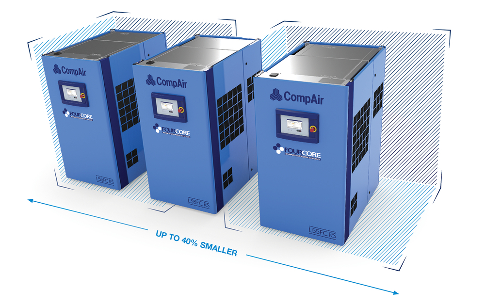 CompAir L-Series Compressors | Efficient 45–55kW Air Power