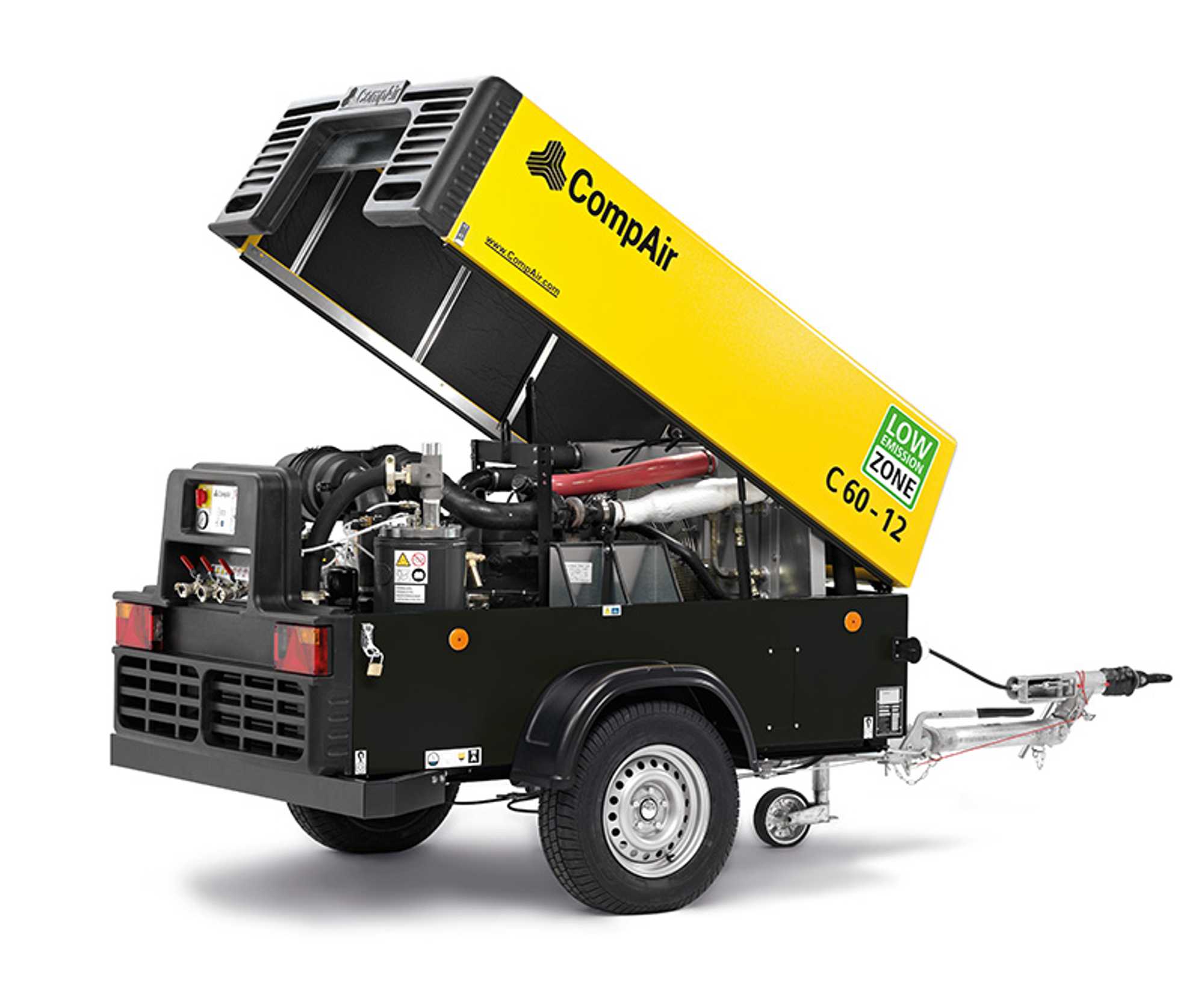 Compair C14 Mobile Compressors to 14 bar | C55-14 - C76 | CompAir