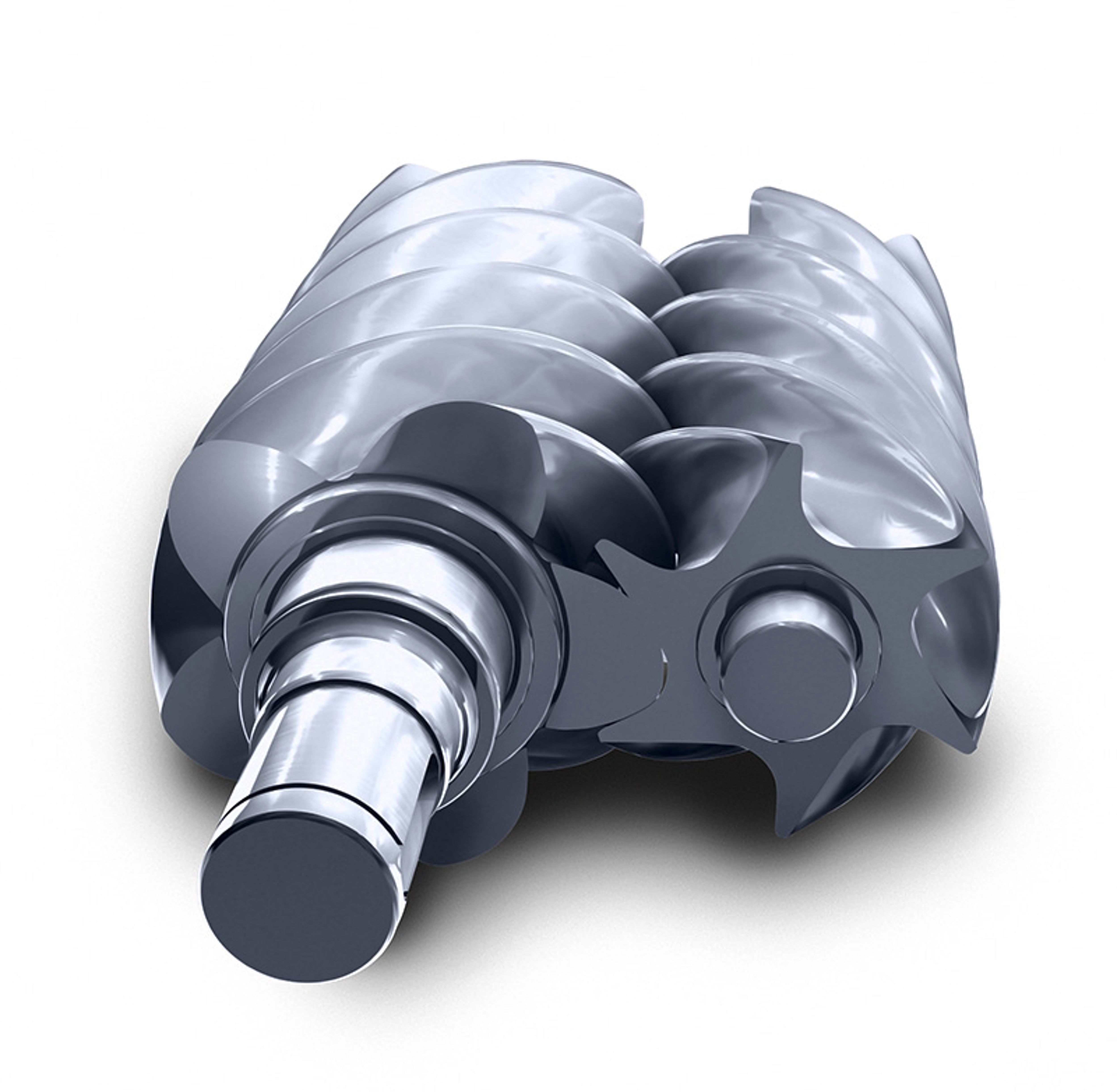 Compressor Rotor. Part All About Oil lubricated Air Compressor Technology | CompAir