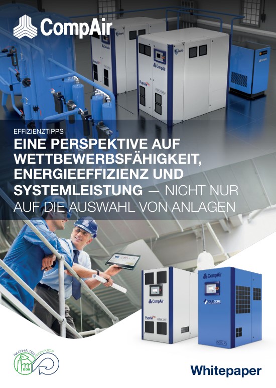 Titelseite des Whitepapers mit Effizienztipps