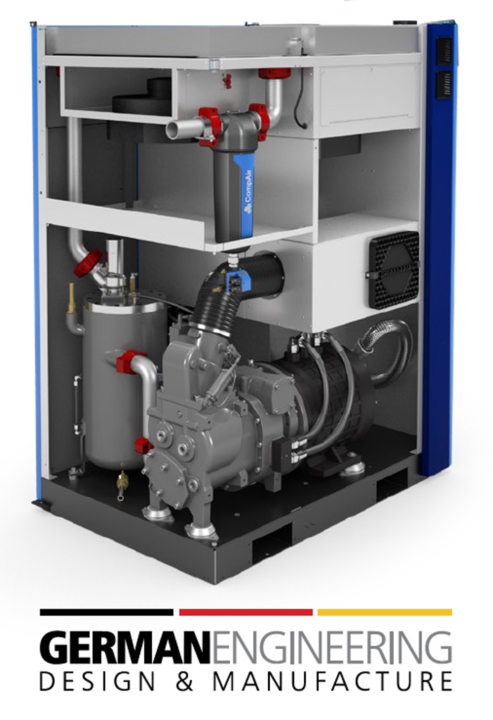 CompAir L-Series Compressors | Efficient 45–55kW Air Power