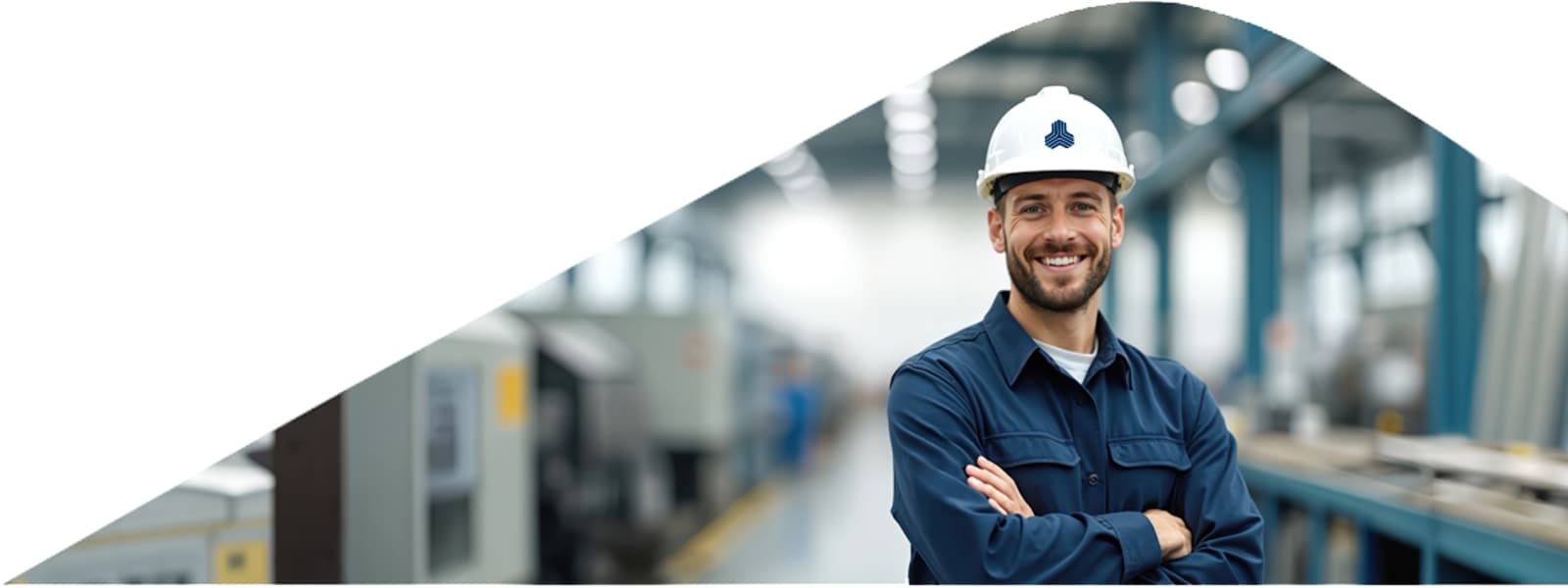 Industrial engineer in factory