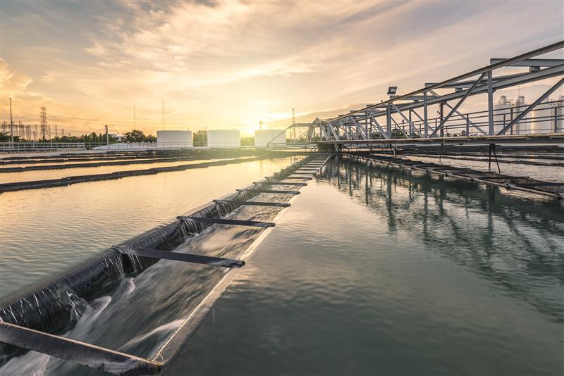 Waste water banner