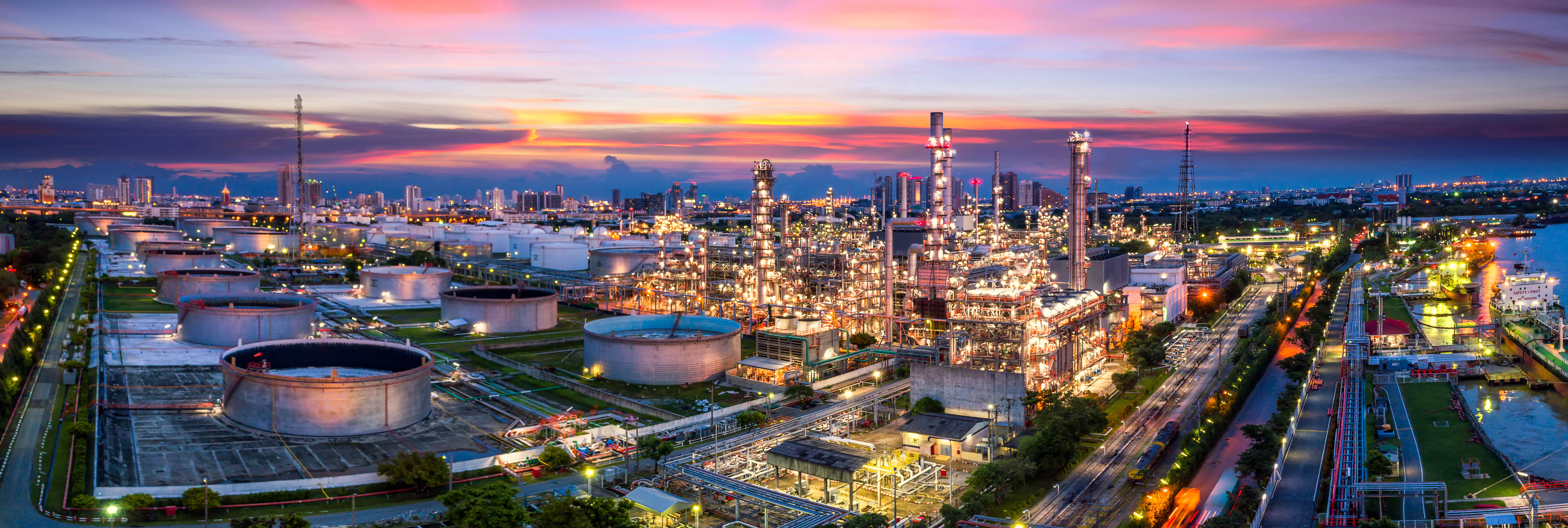 oil and gas banner