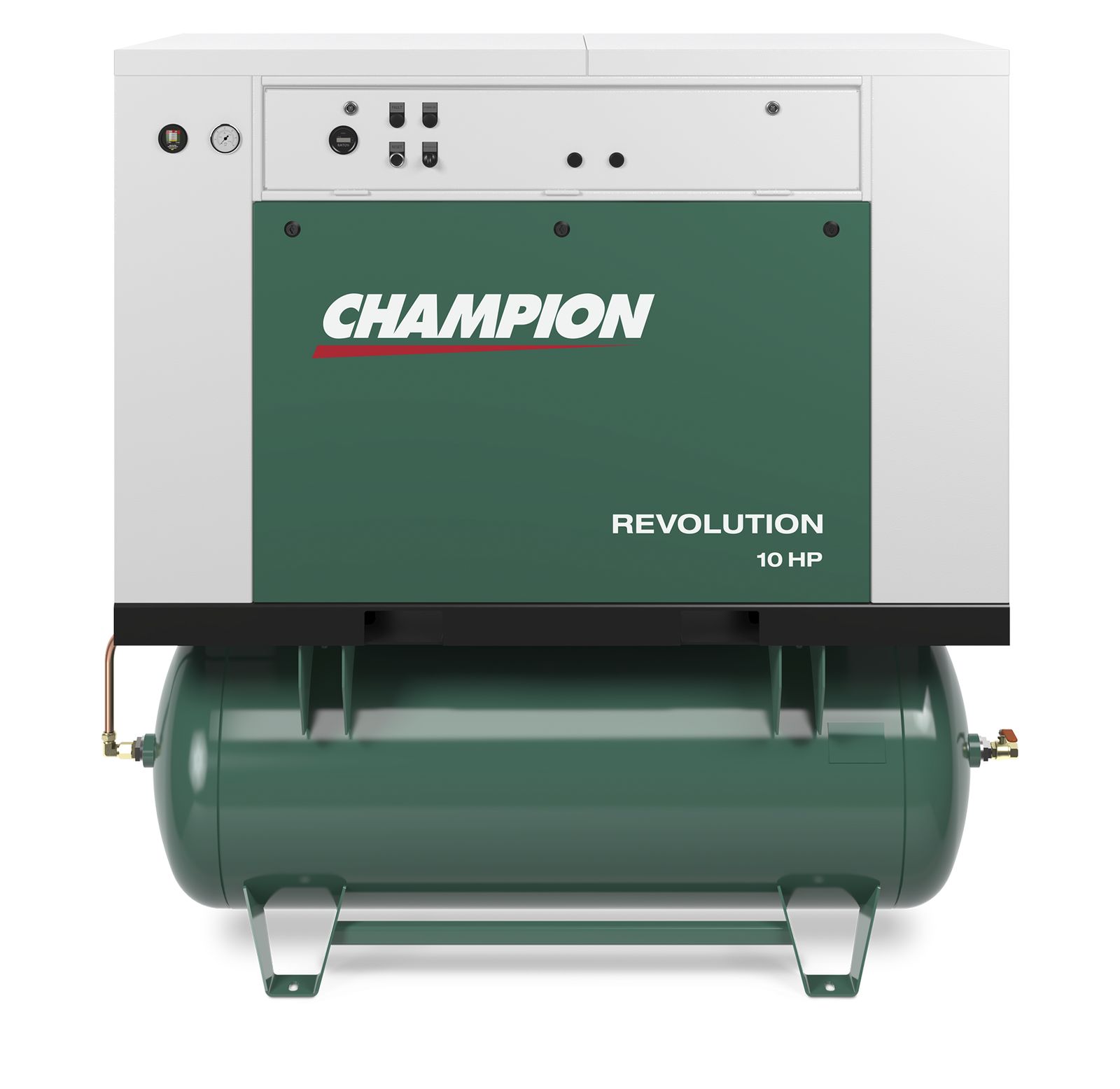 Revolution quiet enclosed 5HP compressor