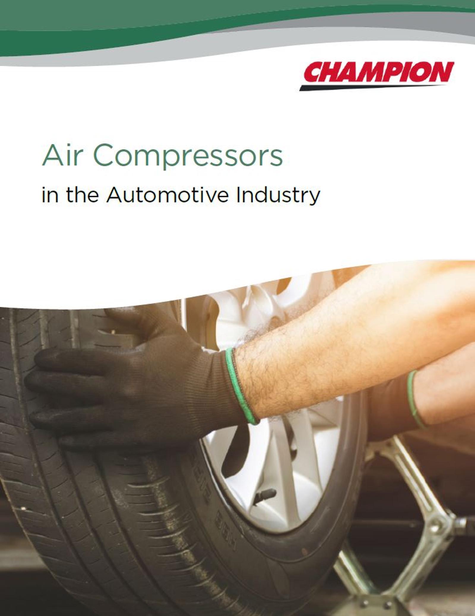 Air Compressors in the Automotive Industry