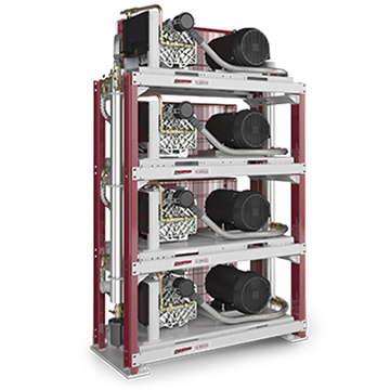 CA Series S5 Quadraplex Unit left view