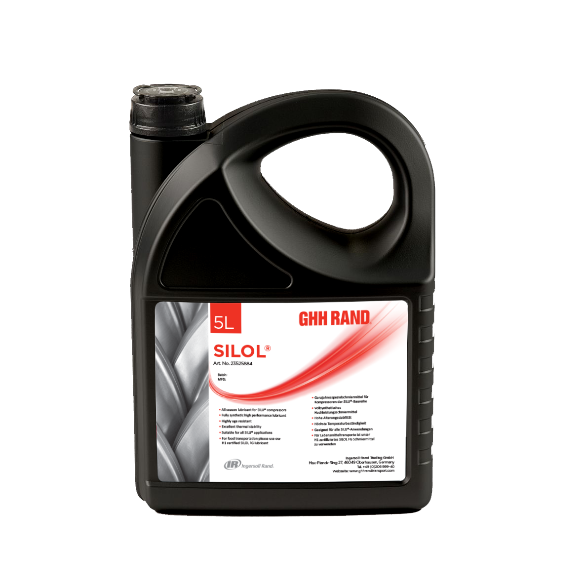 Silol Air Compressor Oil GHH RAND