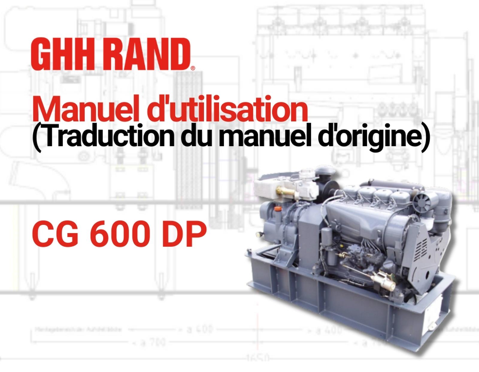 CG600 DP (FR) Operating Manual