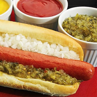 Food Court Hot dog and soda