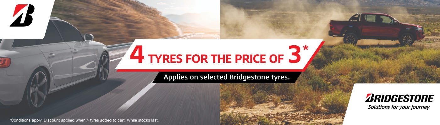Bridgestone 4 for 3