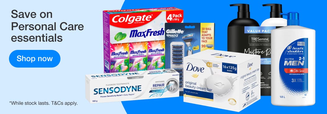 Save on Personal Care essentials