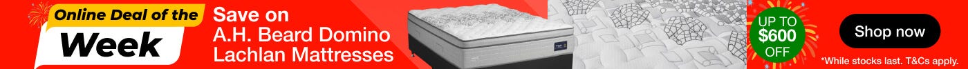 Save on A.H. Beard Domino Lachlan Mattresses