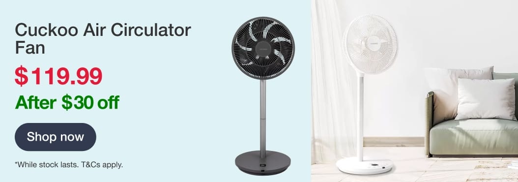Cuckoo Air Circulator Fan