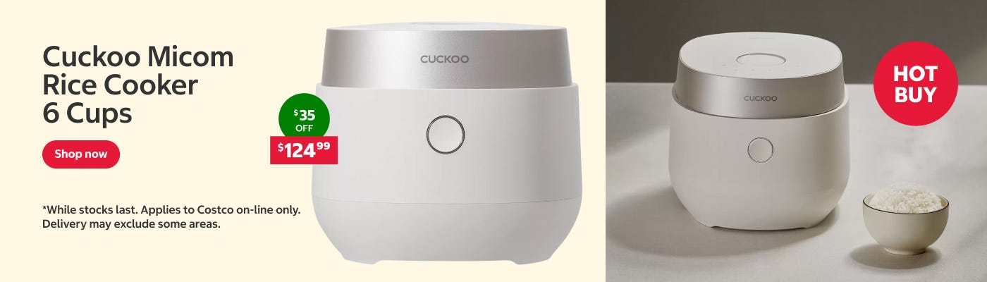 Cuckoo Micom Rice Cooker 6 Cups