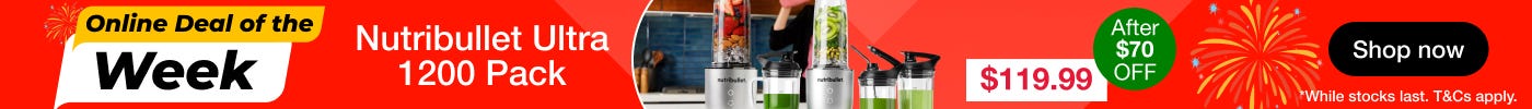 Save on Nutribullet Ultra 1200 Pack