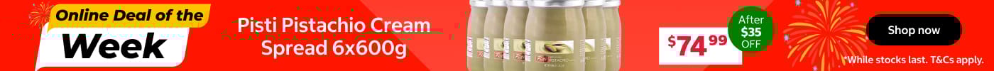 Pisti Pistachio Cream Spread 6x600g