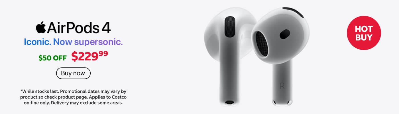 Apple AirPods 4 With Active Noise Cancellation