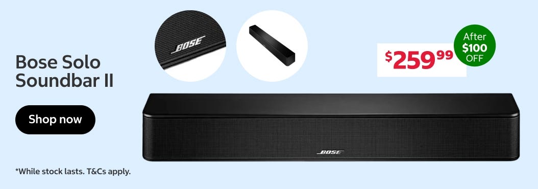 Bose Solo Soundbar II