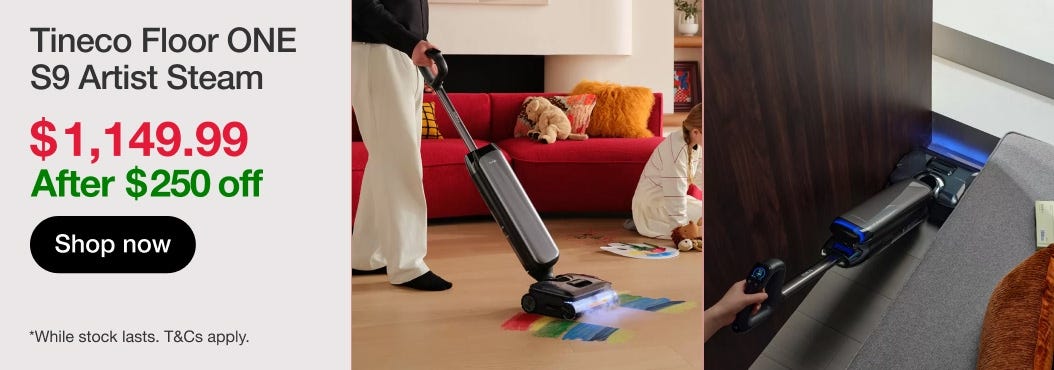 Tineco Floor ONE S9 Artist Steam