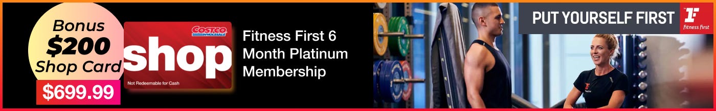 Fitness First 6 Month Platinum Membership