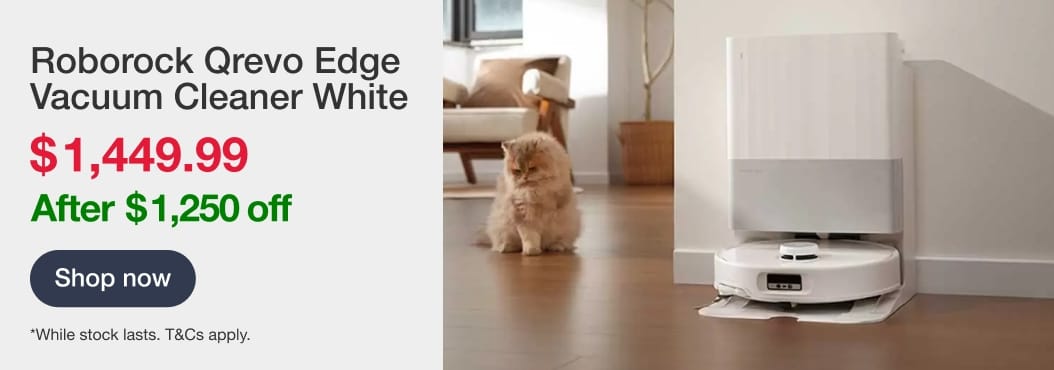 Roborock Qrevo Edge Vacuum Cleaner White