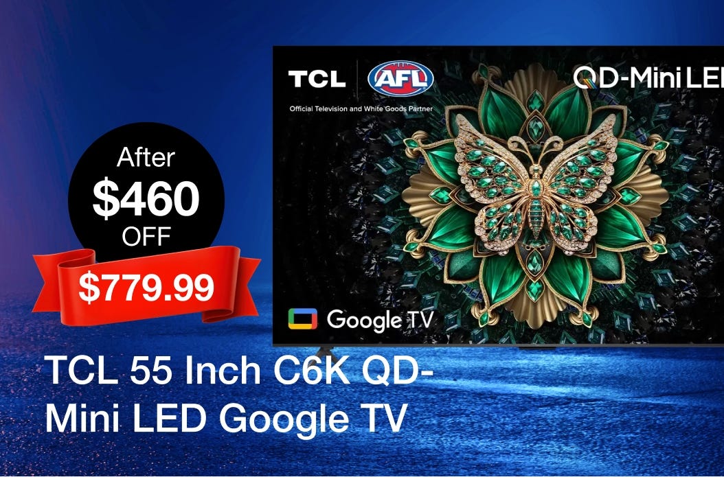 TCL 55 Inch C6K QD-Mini LED Google TV