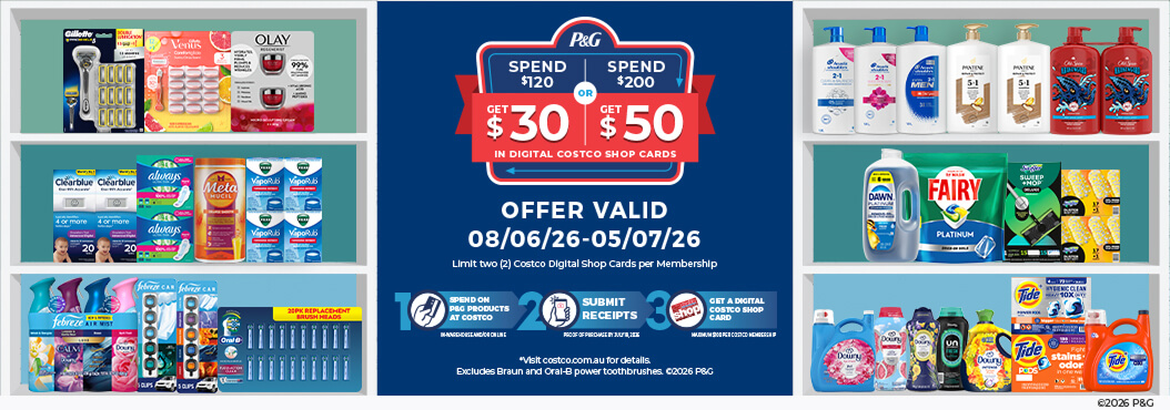 PG Offer at Costco