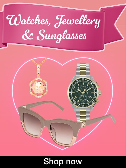 Watches, Jewellery  & Sunglasses