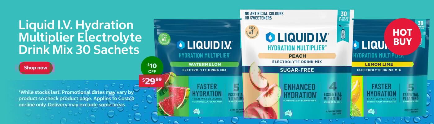 Liquid I.V. Hydration Multiplier Electrolyte Drink Mix 30 Sachets